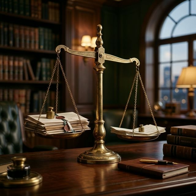 Scales of Justice — Royal Chambers Solicitors